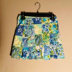 Blue Patterned Skirt from.NY company